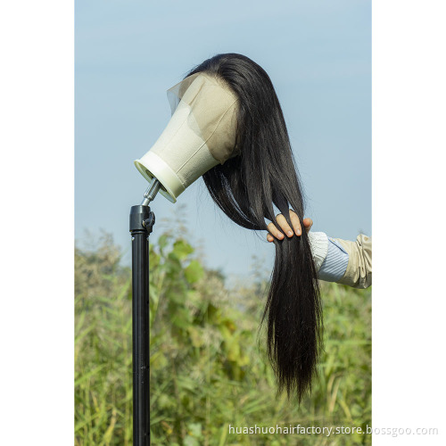 Wholesale Natural Color Cuticle Aligned Unprocessed Brazilian Virgin Remy Human Hair Lace Front Wigs